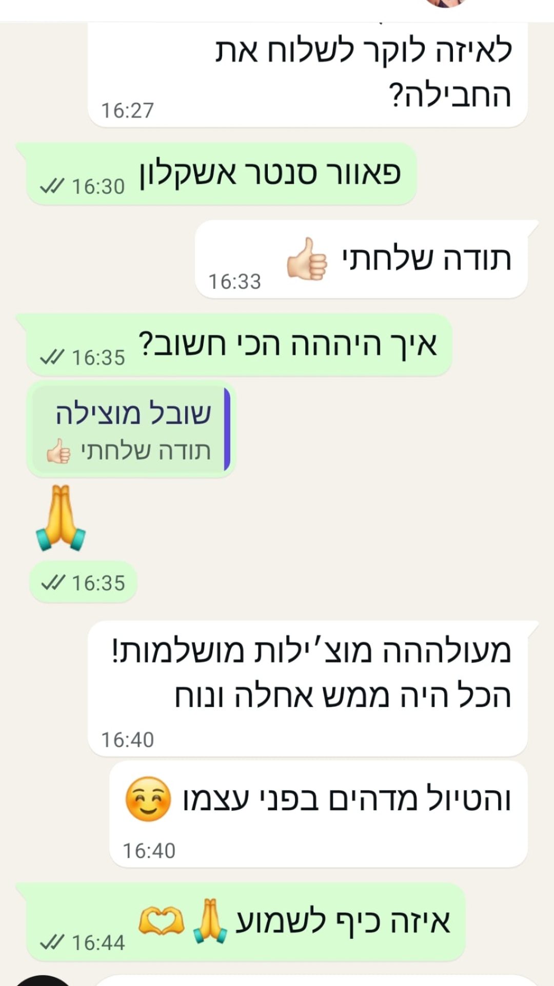המלצה
